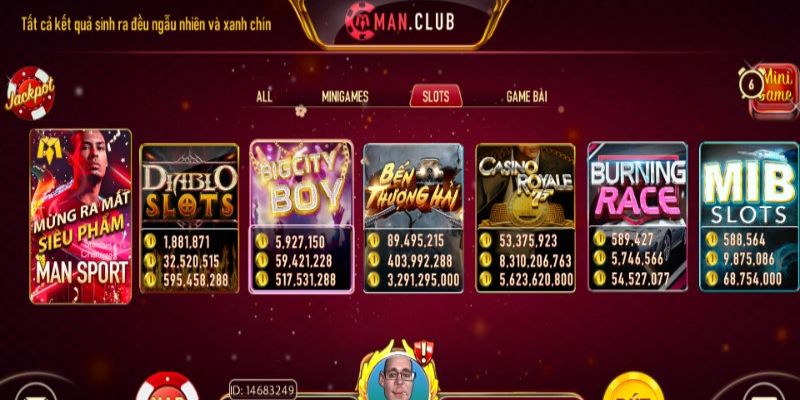 Slots Manclub Việt Nam khiến người chơi mê mẩn