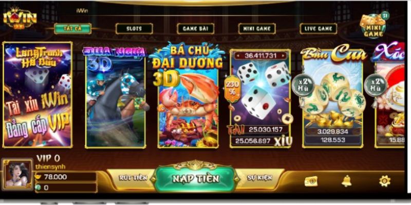 Kho game cá cược đa dạng và tỷ lệ ăn cao