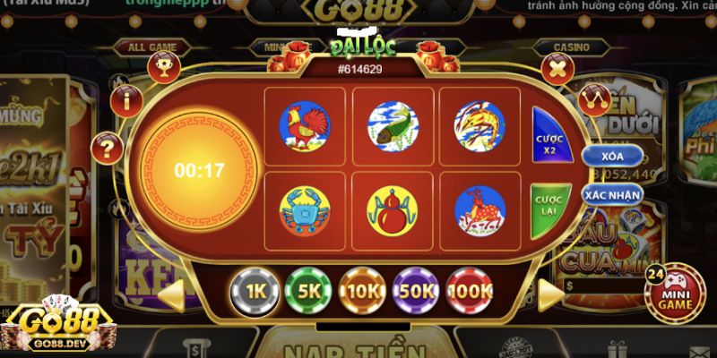 Giới thiệu những thông tin sơ lược game bầu cua mini Go88